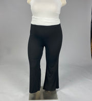 BT-E {My Perspective} Black Flared Leg Pants CW EXTENDED PLUS SIZE 1X 5X