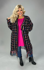 33 OT {Remember Times Past} Black Crochet Sweater PLUS SIZE 1X 2X 3X