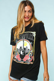 57 GT {Nashville Tennessee} Black Graphic Tee PLUS SIZE 1X 2X 3X