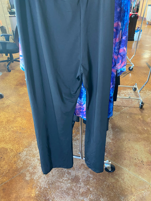 BT {Doing This For Me} Black Wide Leg Pants CW EXTENDED PLUS SIZE 3X 4X