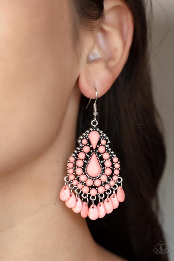 PAPARAZZZI (569) {Persian Posh} Orange Earrings