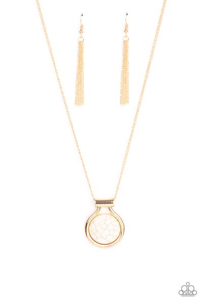 PAPARAZZI (207) {Patagonian Paradise} Necklace & Earrings