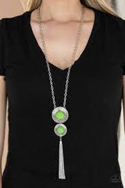 PAPARAZZI (492) {Abstract Artistry} Necklace & Earrings