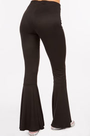 LEG-51 {Southern Inspired} Black Bell Bottom Pants  PLUS SIZE 2X 3X