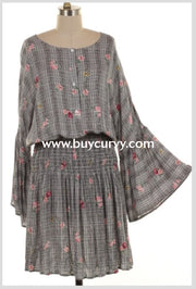 Pq-F {Sale!!} Navy/ivory Floral Patchwork W/ Lining Pq